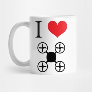 I heart drones Mug